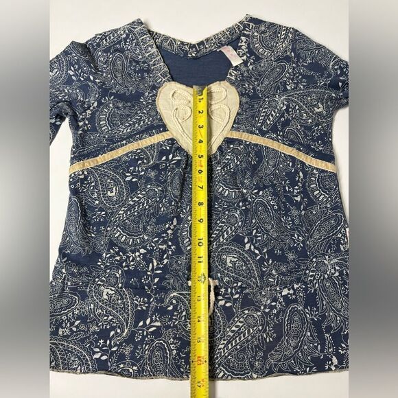 Bohemian SVDK BLUE TUNIC Size S Embroidered 85 % Cotton - Picture 13 of 16